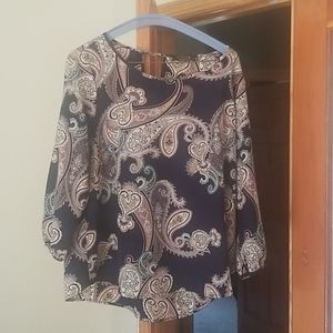 Fantastic Navy boutique blouse